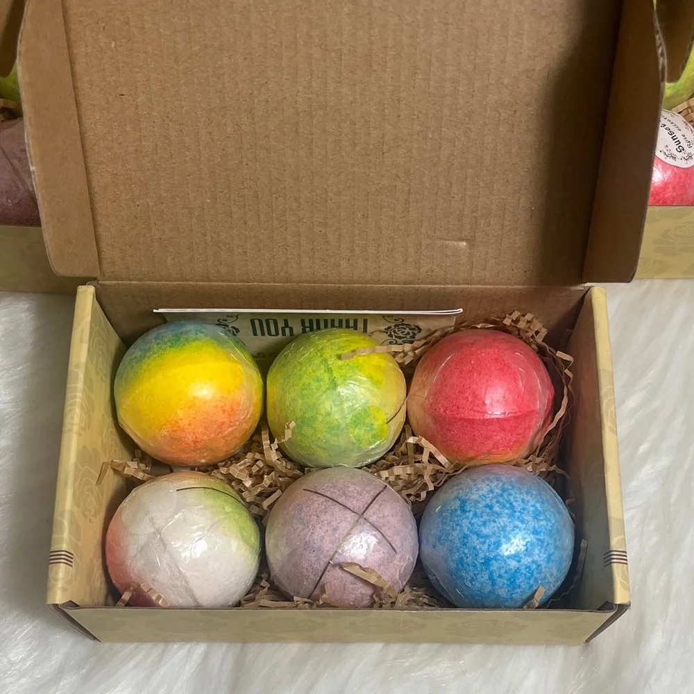 New Bundle of 3 Boxes Bath Time Essentials Oil Bath Bombs Set